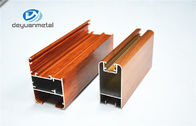 Màu tự nhiên Khung gỗ Cửa nhôm Khung hợp kim 6063 ISO Phê duyệt