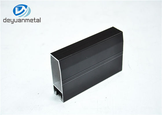 Hồ sơ đùn nhôm đen 5,9 mét Anodized 10-15um 6063-T6