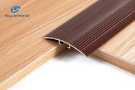 Viền sàn nhôm chống trượt Viền dày 2mm Chiều cao 35mm Vân gỗ