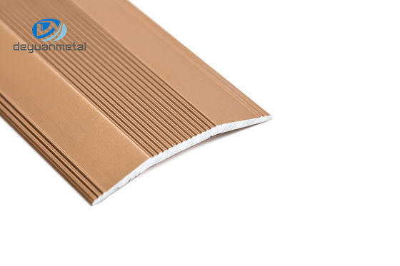 Nhôm Anodized Floor Edge Trim, 160Mpa Floor Threshold Strip Nhôm