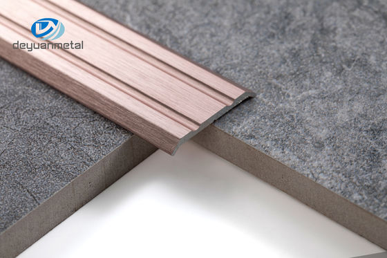 Dải chuyển tiếp kim loại sàn gạch 0,7mm, dải chuyển tiếp sàn nhôm 6063