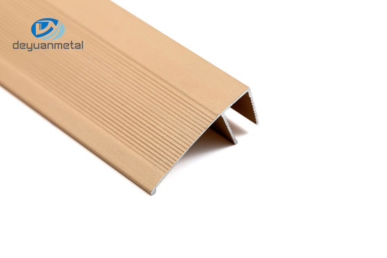 6063 Sàn nhôm Cạnh viền Anodized 0,5mm - Độ dày 2 mm Thanh lịch để trang trí nhà cửa
