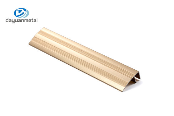 6063 Sàn nhôm Cạnh viền Anodized 0,5mm - Độ dày 2 mm Thanh lịch để trang trí nhà cửa