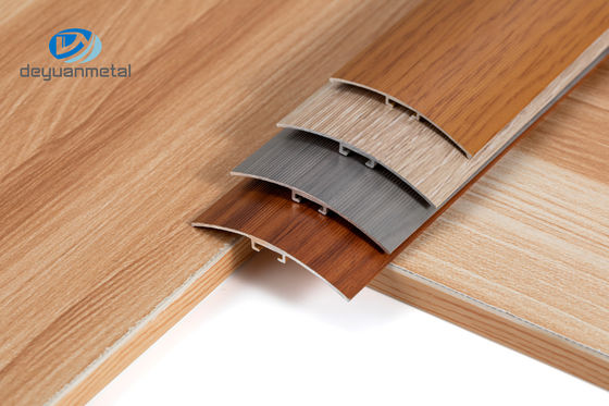 Sàn nhôm dày 2 mm Viền xử lý bề mặt Hạt gỗ chống trượt