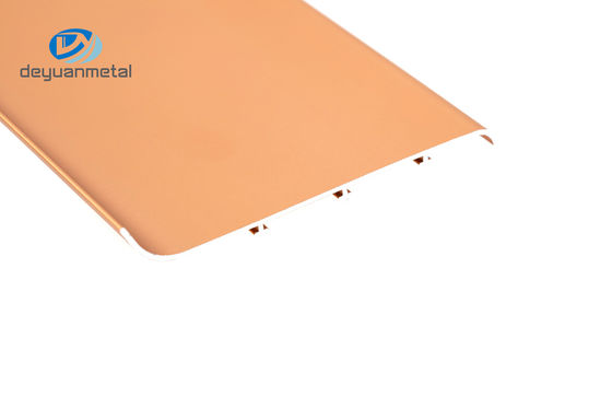Tấm ốp chân tường nhôm ASTMB 6063 Xử lý bề mặt hoàn hảo cho đồ nội thất