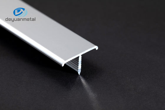Cấu hình nhôm chữ T 4mm, nhôm ép đùn hình chữ T T6 GB được phê duyệt Màu sắc tươi sáng
