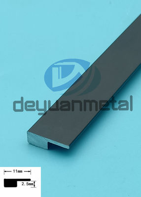 2,5mm Bảo vệ 6463 Nhôm T Profiles Tấm ốp tường Tấm ốp trần Trang trí Cạnh Giữ