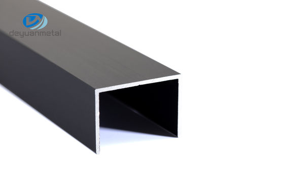 6063 Nhôm U Profiles Bảo vệ chống va chạm Tấm nhôm trang trí cho góc tường nhà