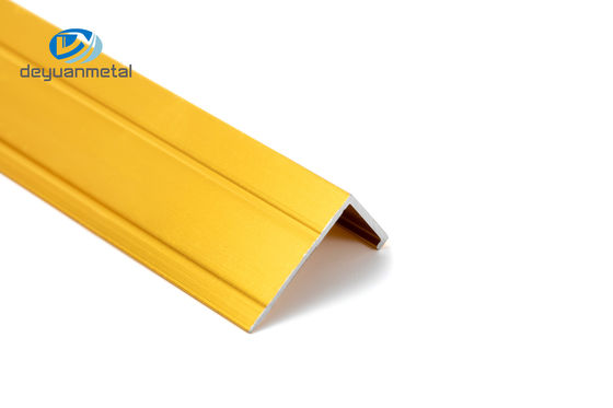 Cấu hình nhôm Anodized L Màu vàng Chiều dài 2,5m Chất liệu Alu6063