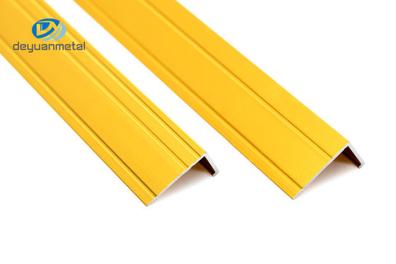Cấu hình nhôm Anodized L Màu vàng Chiều dài 2,5m Chất liệu Alu6063