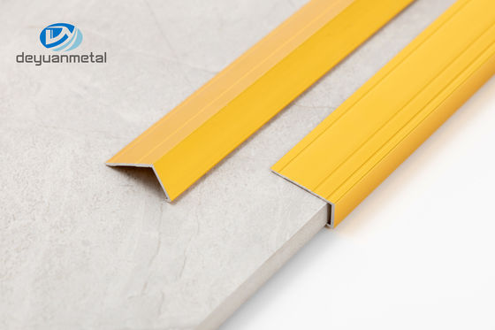 Cấu hình nhôm Anodized L Màu vàng Chiều dài 2,5m Chất liệu Alu6063