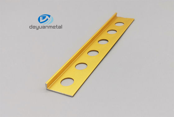 Cấu hình nhôm L được phê duyệt theo tiêu chuẩn ASTM Cạnh Trim Độ sâu 4mm