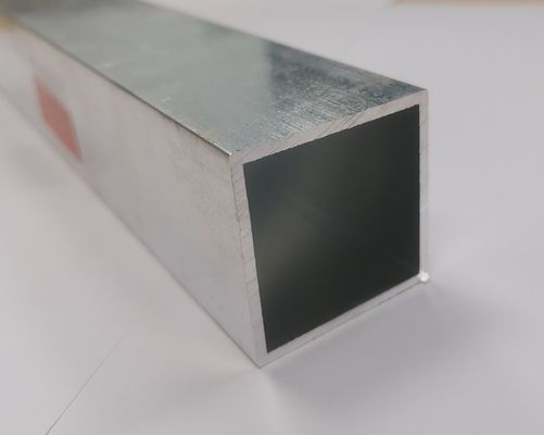 Mill Finish Aluminum Square Tube Extrusion Profiles In 2mm Thickness Tùy chỉnh