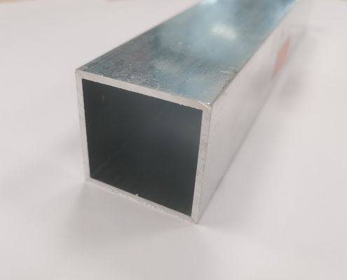 Mill Finish Aluminum Square Tube Extrusion Profiles In 2mm Thickness Tùy chỉnh