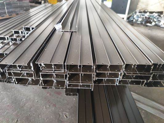 Hồ sơ cửa sổ mở quay nhôm Nam Phi Sơn tĩnh điện màu trắng