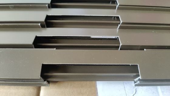 Hồ sơ cửa sổ mở quay nhôm Nam Phi Sơn tĩnh điện màu trắng