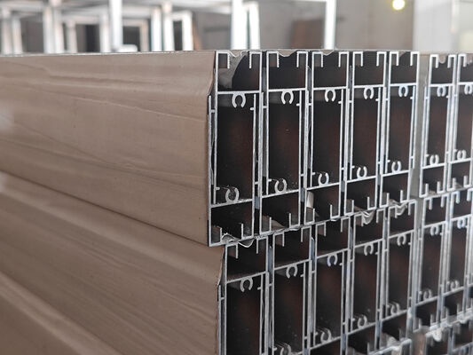 Nam Phi Aluminium Extrusion Patio Window Profiles Lớp phủ bột
