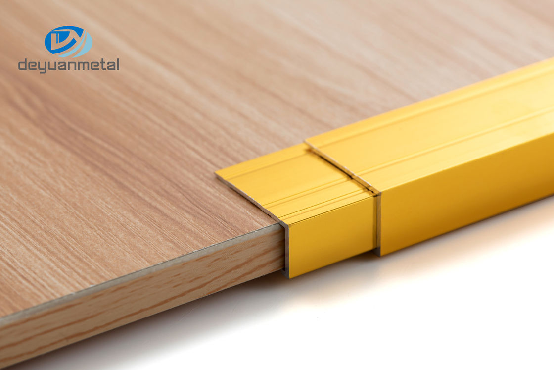 Cấu hình nhôm Anodized L Màu vàng Chiều dài 2,5m Chất liệu Alu6063
