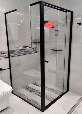 Cửa vòi sen nhôm với tấm quay 1M chiều rộng 1,9M chiều cao