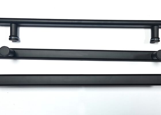 Tay nắm vòi hoa sen bằng thép không gỉ màu đen mờ/bóng bạc